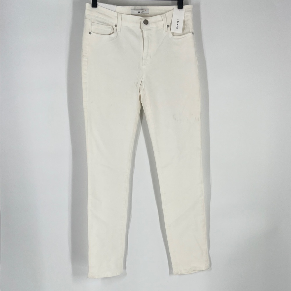 J Brand White Skinny Pants Jeans Size 28 NWT